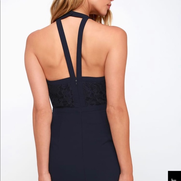 Lulus Navy Blue Dress - Picture 3 of 3